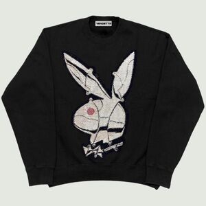 Reworked playboy tapestry sweater